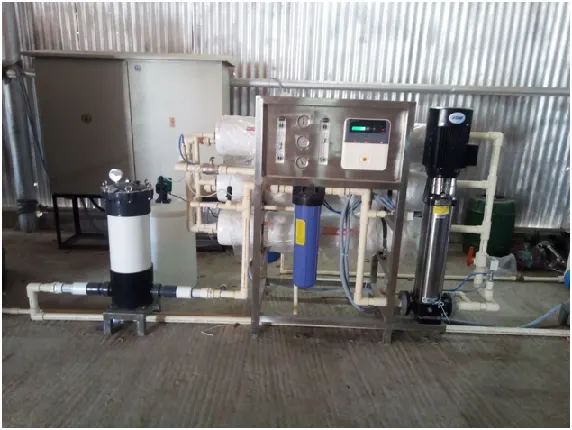 1000 LPH Commercial RO Plant