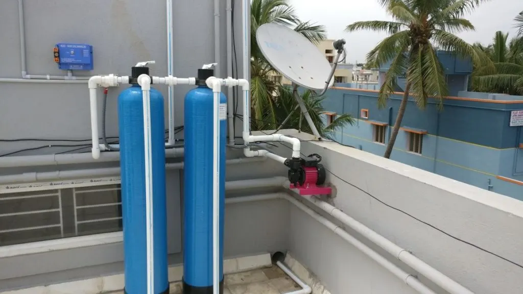 2000 LPD Water Softener Plant